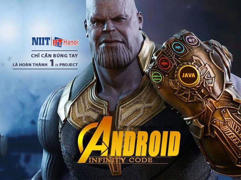 Android: Infinity Code - Học bổng Doanh nghiệp Tháng 5