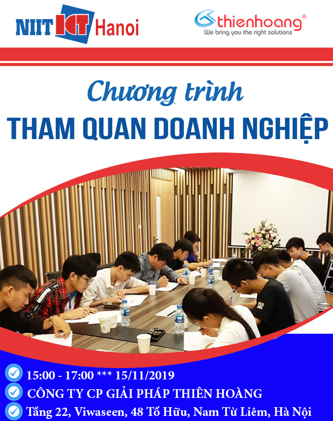 Thông báo chương trình tham quan doanh nghiệp Thiên Hoàng Group