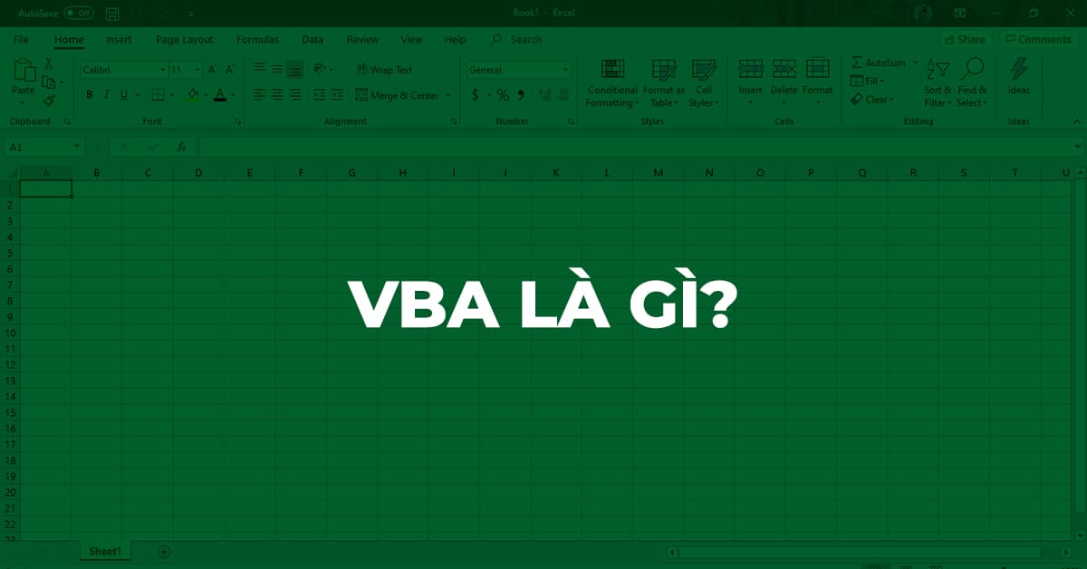 VBA Excel được sử dụng để làm gì? 
