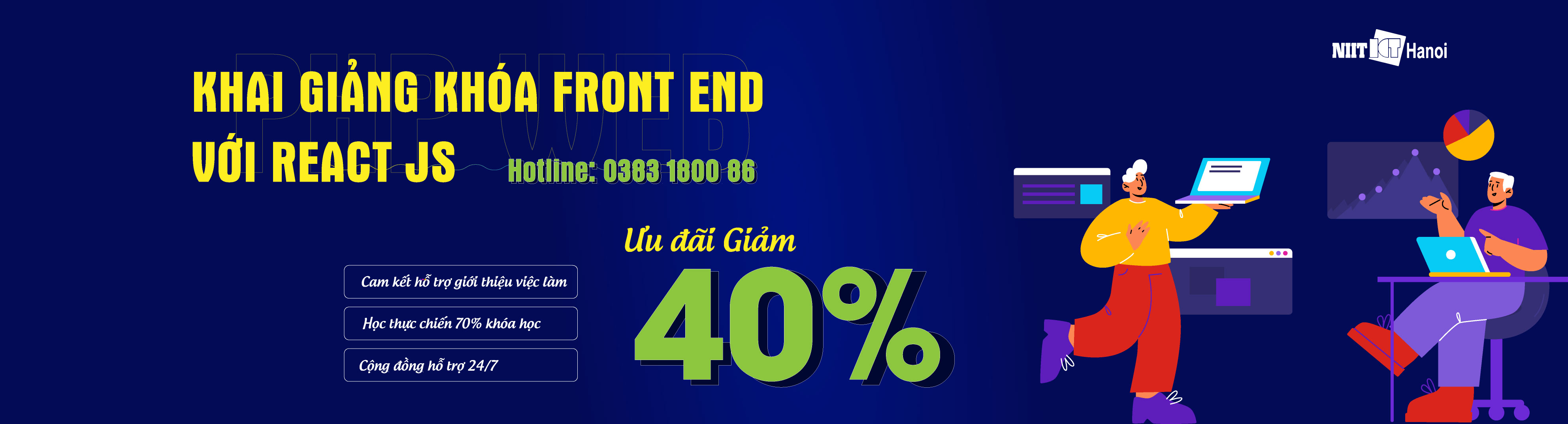 KHÓA HỌC LẬP TRÌNH FRONT END VỚI REACT.JS