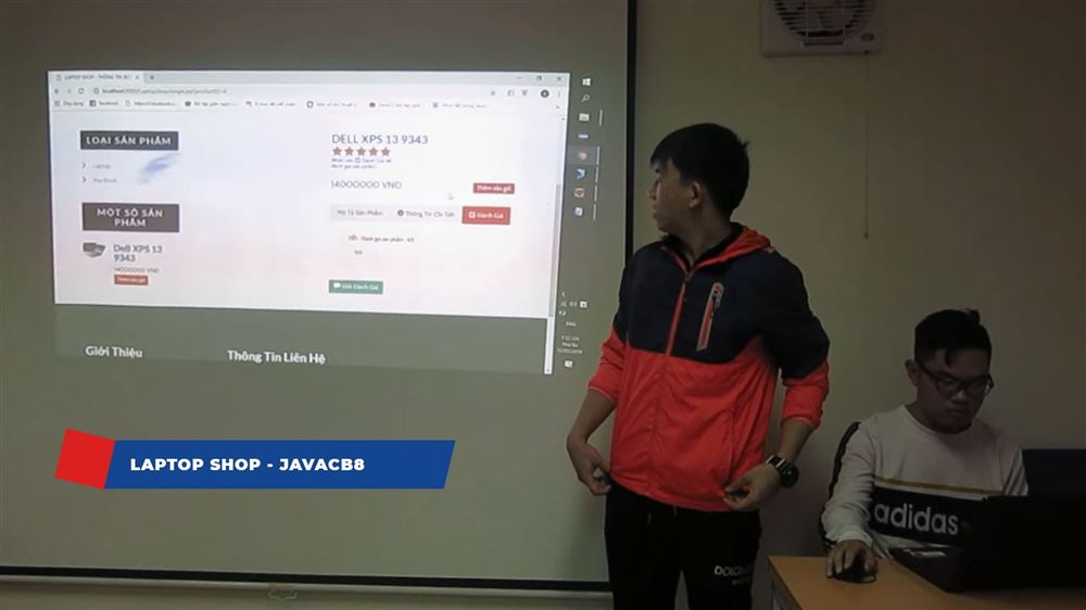 Website LAPTOP SHOP - Bảo vệ sản phẩm cuối Khóa Java Web