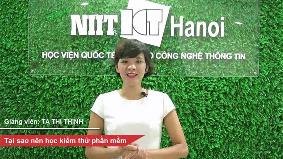 Tại sao bạn nên học Kiểm thử phần mềm? | Tạ Thị Thinh