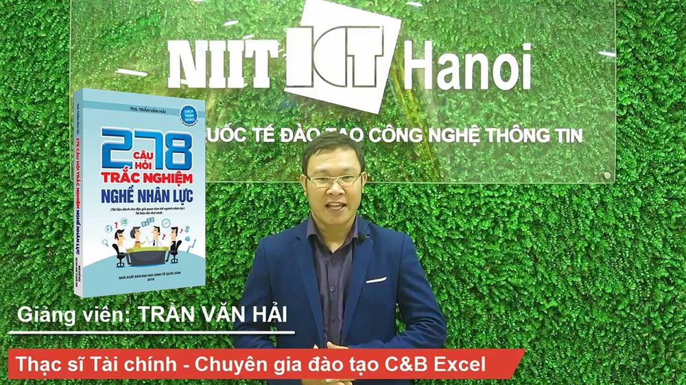 Giới thiệu cuốn sách 278 câu hỏi trắc nghiệm nghề nhân lực - Trần Văn Hải